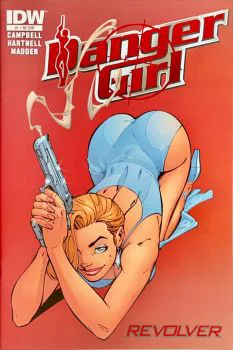 Cover of J. Scott Campbell Comicmarket Spot Red Foil Variant