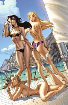 Cover of J. Scott Campbell Jetpack Exclusive Virgin Variant