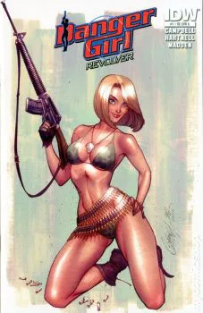 Cover of J. Scott Campbell Newcomix Exclusive Variant