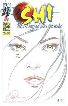 Cover of 2013 SDCC Exclusive Sketch Edition 1/25