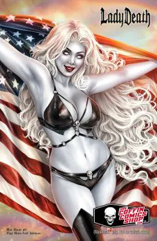 Cover of Cover AV Mike Krome Flag Foil Variant (Ltd. 25)