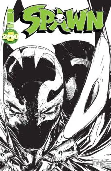 Cover of Todd McFarlane Incentive B&W Variant (1:50)