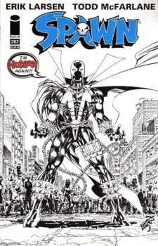 Cover of Erik Larsen B&W Cover