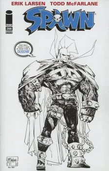 Cover of Todd McFarlane Black & White Cover