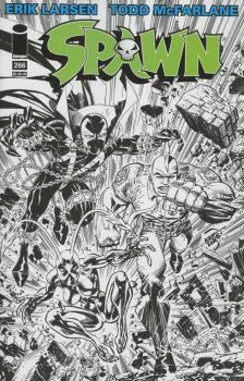 Cover of Erik Larsen B&W Cover