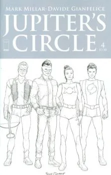 Cover of Frank Quitely Sketch Cover