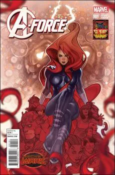 Cover of Adam Hughes Inhumans 50th Anniversary Cover