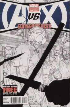 Cover of 2nd Printing Sketch Variant