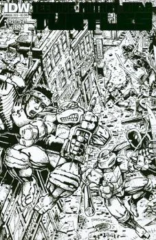 Cover of Cover RE Jetpack Comics Inked Exclusive