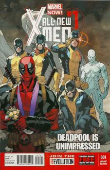 Cover of Stuart Immonen Deadpool is Unimpressed Variant Cover