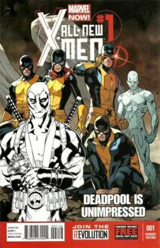 Cover of Stuart Immonen Deadpool is Unimpressed Sketch Variant Cover