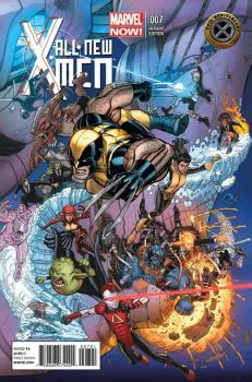 Cover of Nick Bradshaw X-Men 50th Anniversary Variant Cover