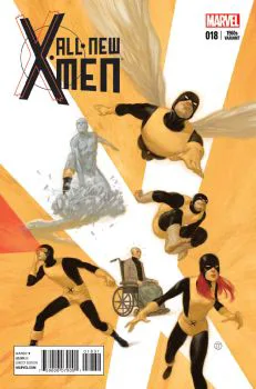 Cover of Julian Totino Tedesco X-Men 1960s Variant Cover