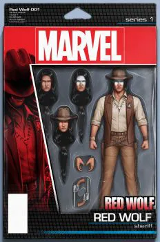 Cover of Variant John Tyler Christopher Action Figure Cover