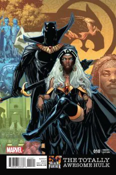 Cover of Incentive Phil Jimenez Black Panther 50th Anniversary Variant Cover