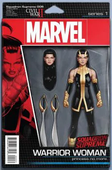 Cover of John Tyler Christopher Action Figure Variant Cover