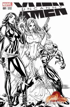 Cover of J. Scott Campbell Store Exclusive Sketch Variant