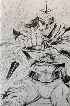 Cover of Cover R Tyler Kirkham Battle Damage Ink Variant
