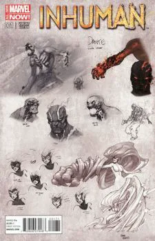 Cover of Joe Madureira Design Variant Cover