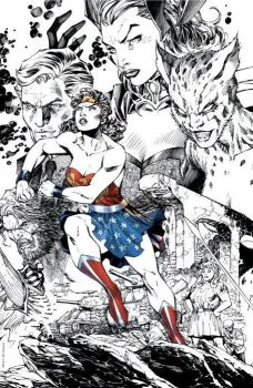 Cover of Jim Lee Exclusive B&W Connecting Variant