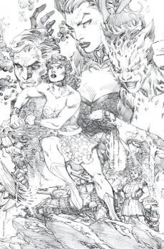Cover of Jim Lee Variant Exclusive Variant