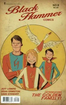 Cover of Jeff Lemire Variant Cover