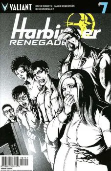 Cover of Cover E Darick Robertson Incentive B&W Variant (1:50)