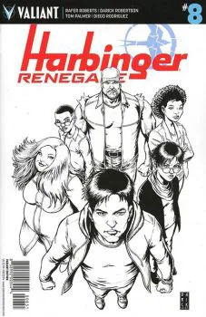 Cover of Cover E Darick Robertson Incentive B&W Variant (1:50)