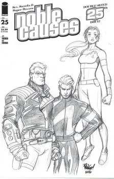 Cover of Cvr B Mike Wieringo Sketch