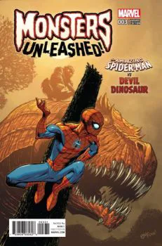 Cover of Incentive Ed McGuinness Monster vs Hero Variant Cover