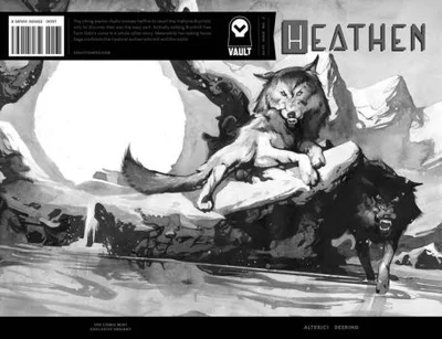 Cover of Nathan Gooden The Comic Mint exclusive B&W variant (limited to 75)