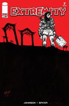 Cover of Daniel Warren Johnson Walking Dead Tribute Variant