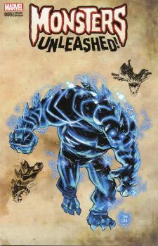 Cover of Kubert Monster Variant