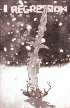 Cover of Walking Dead #145 Tribute B&W Cover
