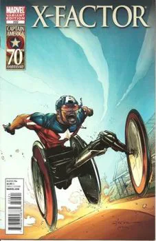 Cover of Larry Stroman Incentive I am Captain America Variant (1:20)