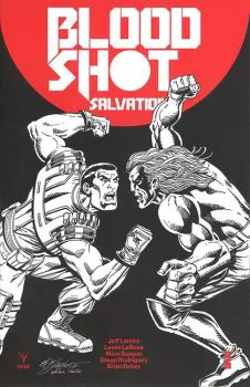 Cover of Cover I Larry's Comics Knightmare Bob Layton Sketch Variant