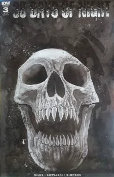 Cover of Ben Templesmith 1:15 Retailer Incentive Variant Cover B