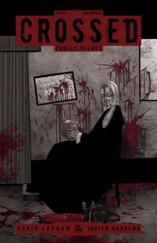 Cover of Jacen Burrows Red Crossed Retailer Incentive Cover
