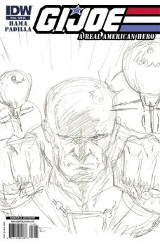 Cover of Larry Hama Sketch Incentive Cover