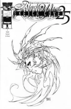 Cover of Dynamic Forces Exclusive Top Cow Black and White