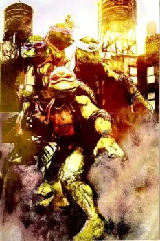 Cover of Cover AD Bill Sienkiewicz Exclusive Variant