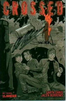 Cover of Jacen Burrows Red Crossed Incentive Cover