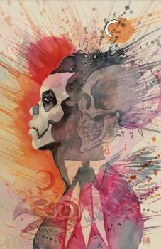 Cover of Frankie's Comics David Mack Virgin Variant