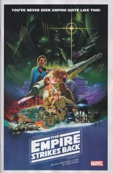 Cover of Noriyoshi Ohari Empire Strikes Back Classic Movie Poster Variant Cover