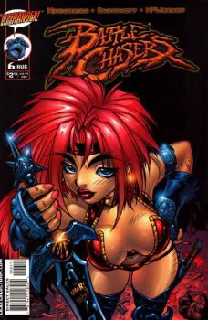 Cover of Cover B Adam Warren Red Monika Variant