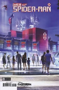 Cover of Disney California Adventures Attractions Variant Cover by Mike Matuszak