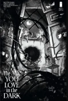 Cover of Dark Phoenix Comics Katie Cook B&W Variant