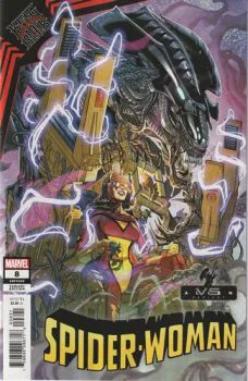 Cover of Variant Javier Garron Marvel vs Alien Cover