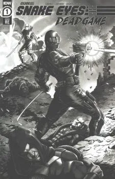 Cover of Gus Mauk & Kevin Conrad The Comic Vault Retailer Exclusive Trade Dress B&W Variant Cover B