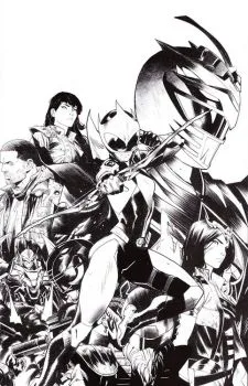 Cover of Dan Mora Incentive B&W Virgin Variant (1:25)